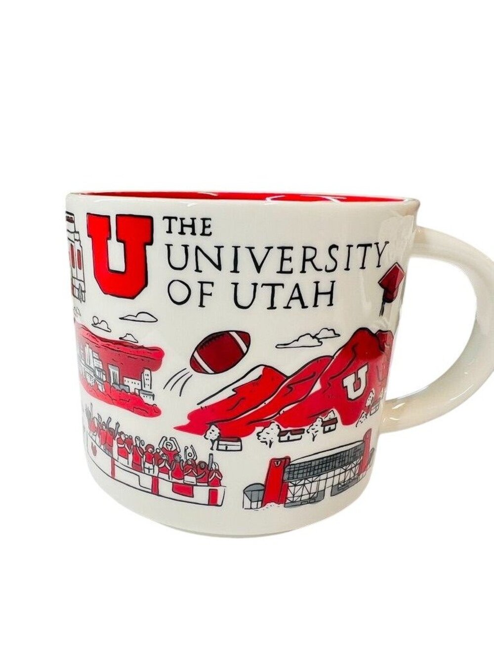 Starbucks Been There Series The University of Utah Campus Collection Mug 14oz